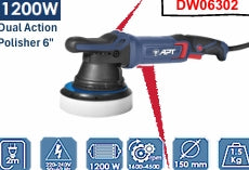 صاروخ تلميع Dual Action 6 بوصة - 1200 واط | تلميع احترافي