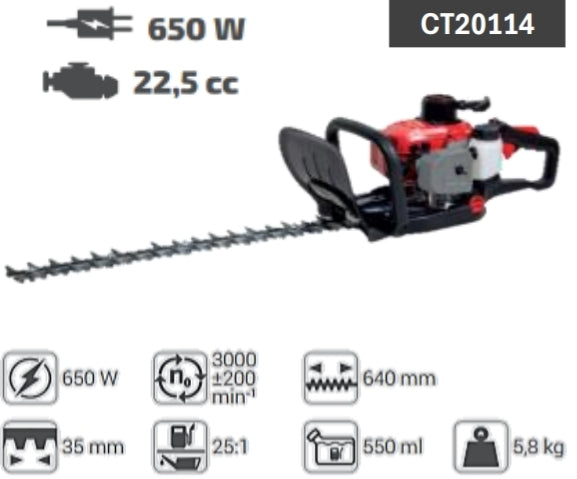 منشار اسوار بنزين 640 مم - 650 واط | قطع الأسوار والمعادن