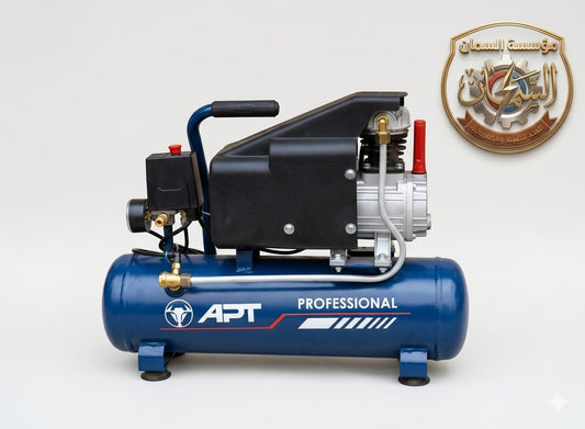 كمبروسر هواء APT 15 لتر - 3 حصان | ملفات نحاس 100%