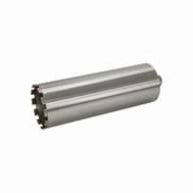 Metallic cylindrical object on a white background