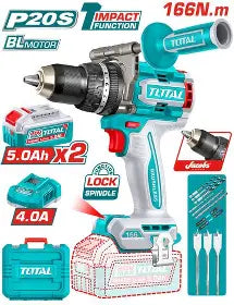 شنيور 20 فولت 166 نيوتن مع 2 بطارية و شاحن