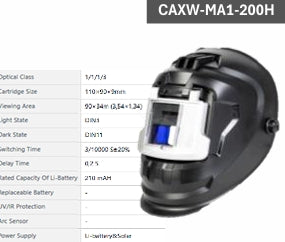 وش لحام أتوماتيك قلاب - حماية كاملة مع عدسة ذكية