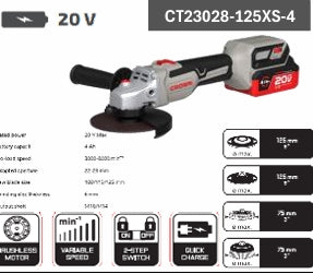 دريل براشليس بطارية 20 فولت - 1/2" 550 نيوتن 4 أمبير | فك وربط Heavy Duty