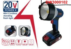 كشاف ليد زاوية 10 واط 20 فولت + بطارية 2 أمبير | بطارية