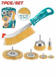 طقم فرش نحاس 7 قطع