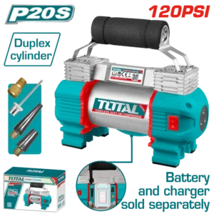 كمبروسر هواء 2 سيستم 20 فولت - Total (بدون بطارية وشاحن)